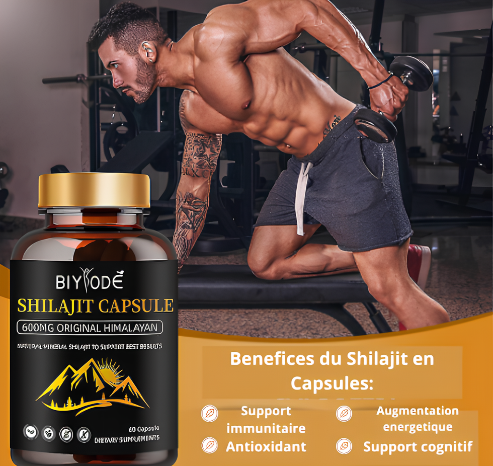 Shilajit en capsules (60 capsules)